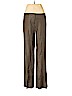 BOSS by HUGO BOSS Brown Wool Pants Size 6 - photo 1
