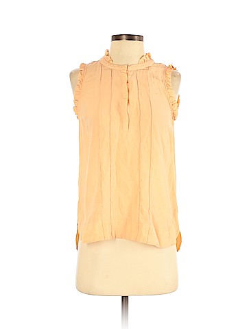 Madewell Sleeveless Silk Top (view 1)