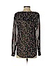Candie's 100% Polyester Black Long Sleeve Blouse Size S - photo 2