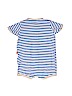 Carter's 100% Cotton Stripes Blue Short Sleeve Outfit 6-9 MO / 9 MO - photo 2