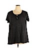 Calvin Klein Black Short Sleeve Top Size XXL - photo 1