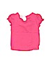 Janie and Jack 100% Cotton Solid Pink Short Sleeve T-Shirt Size 6-12 mo - photo 2
