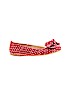 Prada Linea Rossa 100% Patent Leather Red Flats Size EU 36 - photo 1