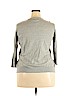 Cynthia Rowley TJX 100% Cotton Gray Cardigan Size 2X - photo 2