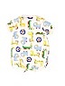 Carter's 100% Cotton White Short Sleeve Outfit Size 3-6 mo - photo 2
