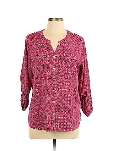 Croft & Barrow Long Sleeve Blouse (view 1)