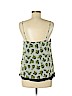 Topshop 100% Polyester Green Sleeveless Blouse Size 8 - photo 2