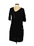BCBGMAXAZRIA 100% Lambswool Black Casual Dress Size L - photo 1