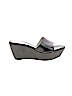 Tahari Black Wedges Size 7 1/2 - photo 1