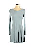 Forever 21 Teal Casual Dress Size S - photo 1