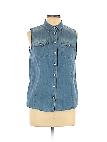 Talbots Sleeveless Button-Down Shirt (view 1)