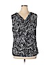 Ellen Tracy Black Sleeveless Top Size 1X - photo 1
