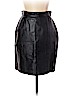 Otello Pelle 100% Leather Black Leather Skirt Size 11 - photo 1