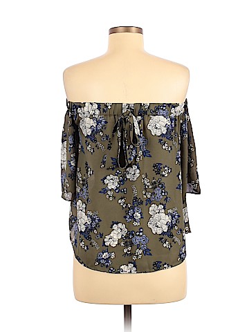 Pink Rose Short Sleeve Blouse (view 2)