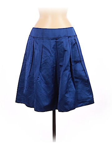 Lavender Label by Vera Wang Silk Skirt (view 1)