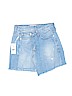 Derek Lam 100% Cotton Blue Denim Skirt Size 24 waist - photo 1
