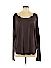 Vince. 100% Viscose Brown Long Sleeve Top Size M - photo 1