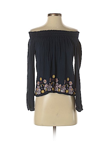 Hollister Long Sleeve Blouse (view 1)