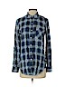 Mudd 100% Cotton Blue Long Sleeve Button-Down Shirt Size S - photo 1