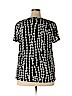 Style&Co Black Short Sleeve Top Size 2X - photo 2