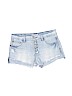 Free People 100% Cotton Blue Denim Shorts Size 24 waist - photo 1
