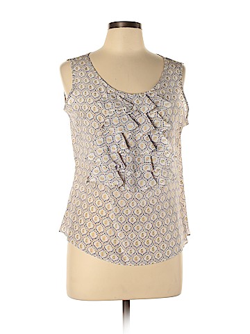 Doncaster Sleeveless Silk Top (view 1)