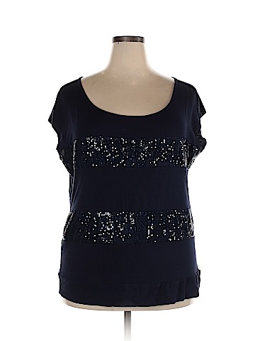 ELOQUII Short Sleeve Top (view 1)