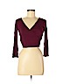 Forever 21 Burgundy Long Sleeve Top Size M - photo 1