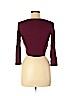 Forever 21 Burgundy Long Sleeve Top Size M - photo 2