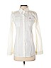 Dsquared2 Ivory Long Sleeve Button-Down Shirt Size S - photo 1