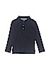 Tommy Hilfiger 100% Cotton Black Long Sleeve Polo Size 5 - photo 1