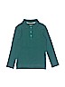Tommy Hilfiger 100% Cotton Green Long Sleeve Polo Size 5 - photo 1
