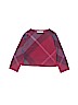 Burberry 100% Cotton Burgundy Pullover Sweater Size 3 - photo 1