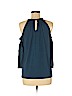 Ann Taylor LOFT Blue 3/4 Sleeve Top Size S (petite) - photo 2