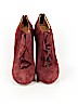Valentino 100% Suede Burgundy Ankle Boots Size EU 37 - photo 2