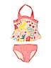 Cat & Jack Pink Two Piece Swimsuit Size 2T - photo 1