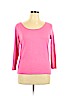 Lauren by Ralph Lauren Pink 3/4 Sleeve Silk Top Size XL - photo 1