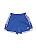 Adidas 100% Polyester Stripes Blue Athletic Shorts Size S (youth) - photo 1