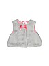 Gymboree 100% Polyester Gray Faux Fur Vest Size 2T - 3T - photo 1