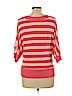 Poof! Pink 3/4 Sleeve Top Size L - photo 2