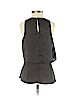 Lulu's 100% Polyester Black Sleeveless Blouse Size XS - photo 2
