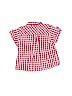Mayoral 100% Cotton Red Short Sleeve Button-Down Shirt Size 70 cm / US 6-9 MO - photo 2