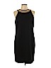 Ann Taylor 100% Polyester Black Casual Dress Size 12 (petite) - photo 1