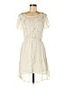 Forever 21 100% Viscose Ivory Casual Dress Size M - photo 1