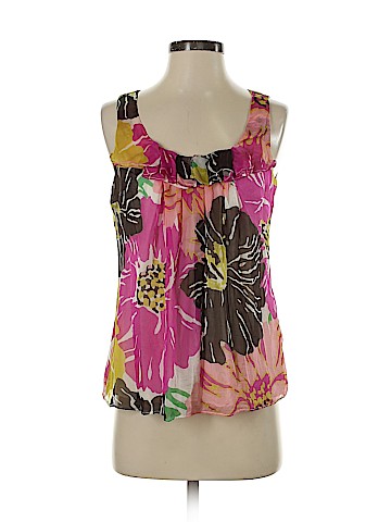 Liquid Sleeveless Silk Top (view 1)
