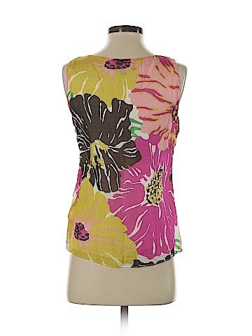 Liquid Sleeveless Silk Top (view 2)