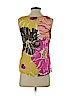 Liquid 100% Silk Pink Sleeveless Silk Top Size 2 - photo 2