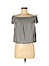 American Eagle Outfitters Gray Short Sleeve Top Size S (petite) - photo 1