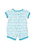 Guess Baby 100% Cotton Blue Short Sleeve Onesie Size 3-6 mo - photo 2