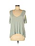 Free People Blue Short Sleeve Top Size S (petite) - photo 1